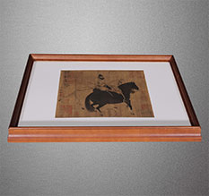 思茅书画装裱配框服务案例